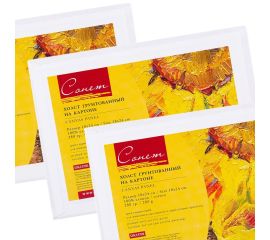 Холст на картоне