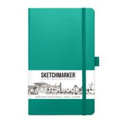 Блокнот для зарисовок Sketchmarker 13х21 140г 80л Изумрудный