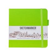 Блокнот для зарисовок Sketchmarker 20х20 140г 80л Зеленый луг