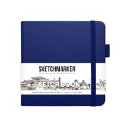 Блокнот для зарисовок Sketchmarker 20х20 140г 80л Королевский синий