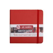 Блокнот для зарисовок Sketchmarker 20х20 140г 80л Красный