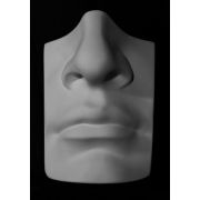 Нос с губами Давида (гипс) 16*11*25см