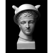 Голова Меркурия (гипс) 25*22*37см