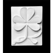 Орнамент гипсовый «Ветка клевера» 32,5*41*6,5см