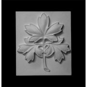 Орнамент гипсовый «Ветка клена» 30*35*4см
