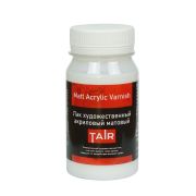 Лак художественный акриловый матовый Таир 100мл