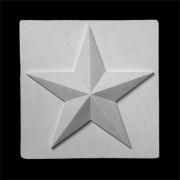 Орнамент гипсовый «Звезда» 30*30*6см