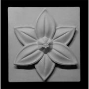 Орнамент гипсовый «Шестилистник.Цветок лотоса» 31*32*6см