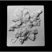 Орнамент гипсовый «Гроздь винограда» 34*31*6см