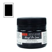 Краска акрил. «Акрил Хобби» DeLux Бархатная черная 20мл