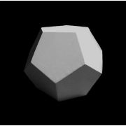 Икосаэдр (гипс) h=15см