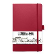 Блокнот для зарисовок Sketchmarker 9х14 140г 80л Маджента