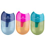 Точилка пластиковая Faber-Castell 1 отв. цветная