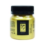 Краска акрил. «Деколор» Таир Золото звездное 50мл