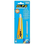 Нож OLFA 9мм выдвижное лезвие с фиксатором