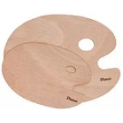 Палитра дерев. овальная 30х40 Pinax