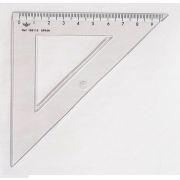 Угольник 45/45 L=15см шкала 10см DF акрил