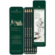Набор карандашей ч/г Faber-Castell Castell 9000 HB-8B 6шт
