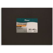Холст на подрамн. черный грунт 30х40 хл.100% Pinax 380г