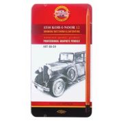 Набор карандашей ч/г Koh-I-Noor Art 8В-2Н 12шт мет