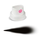 Cap Rosa Fat 9005 белый с розовой вставкой D=12см