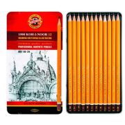Набор карандашей ч/г Koh-I-Noor Art 8В-2Н 12шт мет