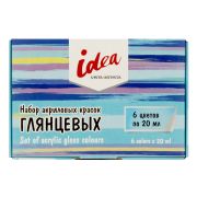 Набор акрил. красок Vista-Artista idea Глянцевый 6х20мл
