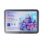 Набор открыток из акварельной бумаги «Белые ночи» 300г 24л 25%хл металл