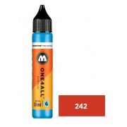 Заправка акрил. Molotow ONE4ALL Ярко-красный 30мл