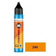 Заправка акрил. Molotow ONE4ALL Светло-оранжевый 30мл