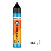 Заправка акрил. Molotow ONE4ALL Белый глянцевый 30мл