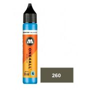 Заправка акрил. Molotow ONE4ALL Каменный темно-серый 30мл