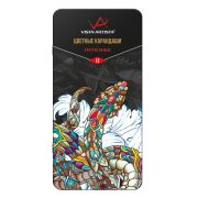 Набор карандашей цветных Vista-Artista Intense 12цв.металл