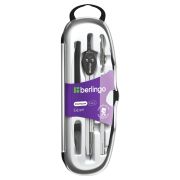 Готовальня Berlingo «Expert» 5 предмета. циркуль 135мм пластиковый футляр