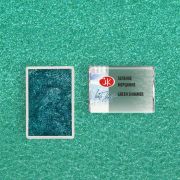 Акварель в кювете «БН» Зеленое мерцание 2,5мл