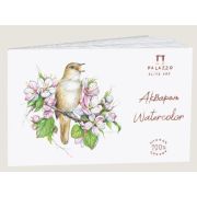 Планшет для акварели «Соловей» 12х20см 250г 20л.100%хл