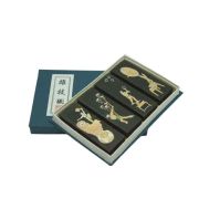 Набор сухой туши для каллиграфии «Цирковые акробаты» 4 брикета черного цвета 80x28x10 31г