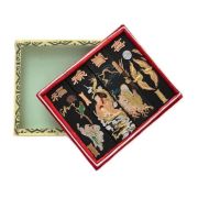 Набор сухой туши для каллиграфии «Символы благосостояния» 4 брикета черного цвета 85x25x7 25г