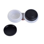 Масленка пластик. двойная ХоББитания d=5 с крышкой