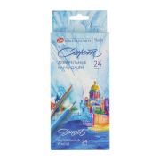 Набор аквар.карандашей ЗХК НП «Сонет» 24цв. карт.кор.