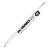 Ручка капиллярная (линер) Sketchmarker 0.4мм черный