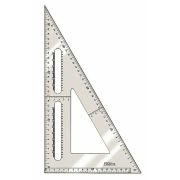 Угольник с доп. разметкой 30` 35см поликарбонат