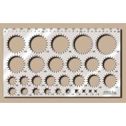 Трафарет окружностей поликарбонат