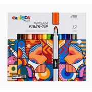 Набор маркеров для скетчинга «Carioca Plus» 12цв. пулевидные