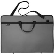 Папка-планшет Lamark А2 65х47 внутренний карман серая