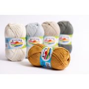 Пряжа ALPINA «COTTON PALLETE» 50%хл., 50% акрил в ассортименте