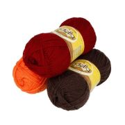 Пряжа ADELIA «JESSICA » 67% шерсть, 33% полиэстр в ассортименте