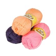 Пряжа ADELIA « OLIAIAI» 60%акрил, 40% шерсть в ассортименте