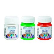 Краска акрил.по ткани Decola ФЛЦ. в ассортименте