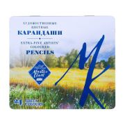 Набор карандашей цветных ЗХК НП проф.«Мастер-класс» 24шт металл